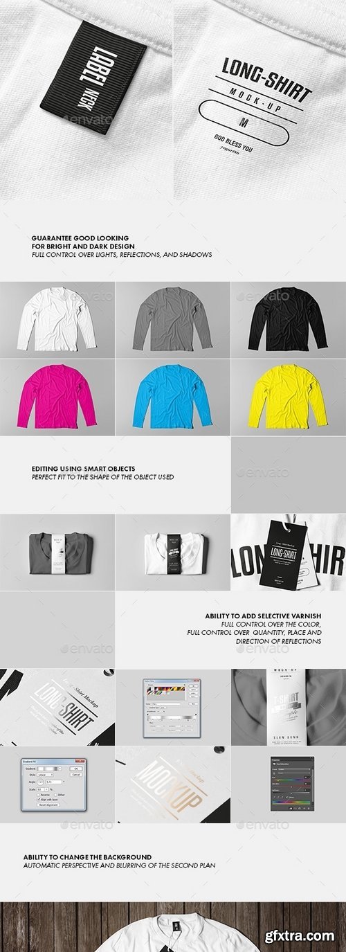 GraphicRiver - Long Shirt Mock-up 14738798