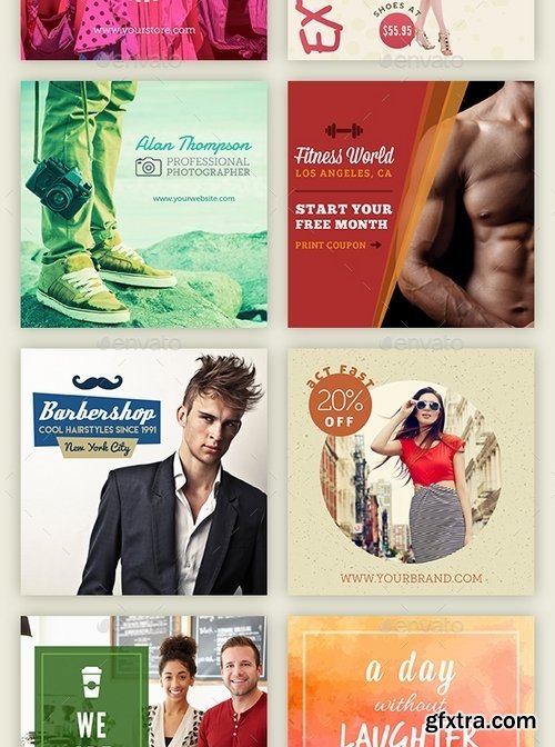 GraphicRiver - Instagram Banners 15143302