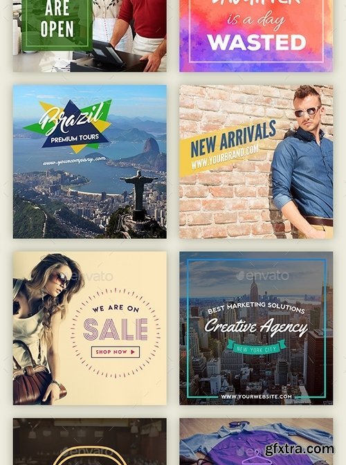 GraphicRiver - Instagram Banners 15143302