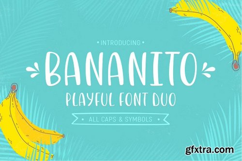 Bananito Font Duo Font Family - 2 Fonts