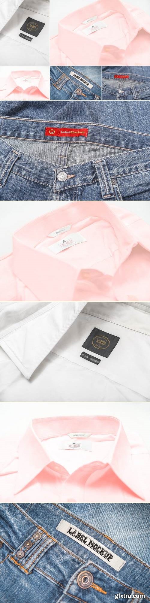 Apparel Inner Label Mockups