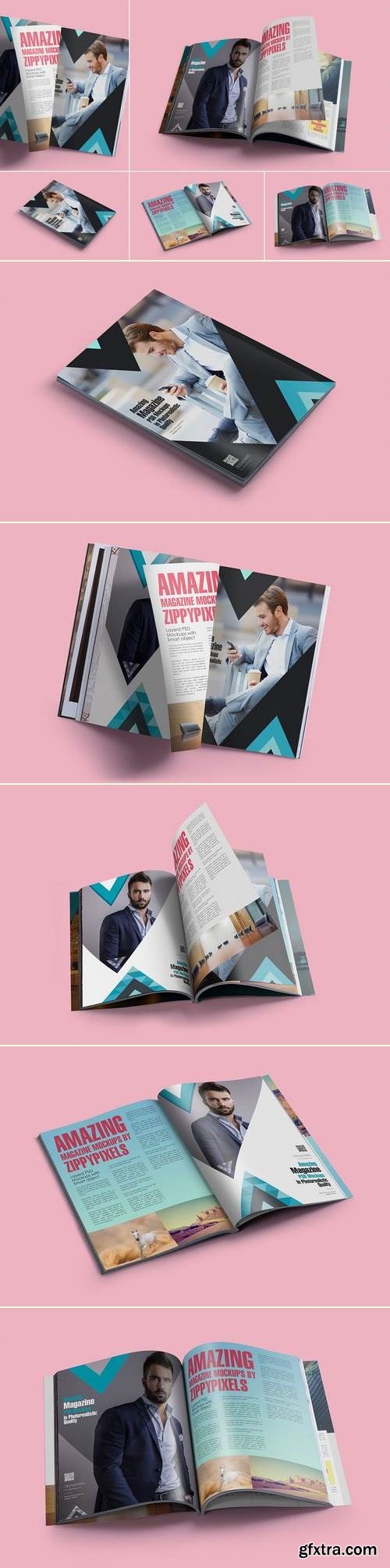 Magazine Spread Mockups