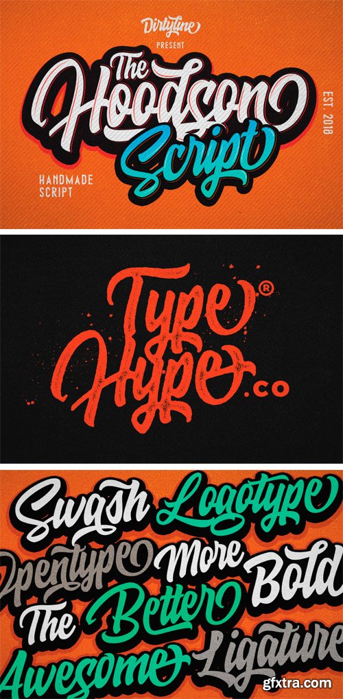 Hoodson Script Font Family