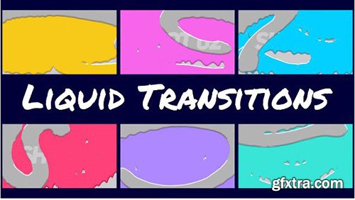 Cartoon Liquid Transition - Premiere Pro Templates 94903