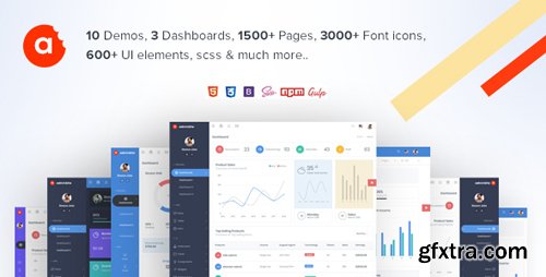 ThemeForest - AdminBite v1.0 - Powerful Bootstrap 4 Admin Template - 22123353