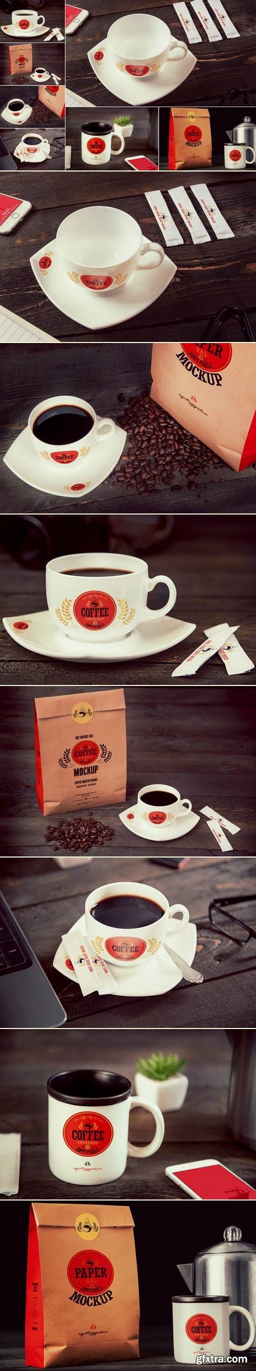 Coffee Branding Mockups