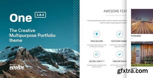 ThemeForest - One v1.8.4 - The Creative Multipurpose Portfolio theme - 7624003