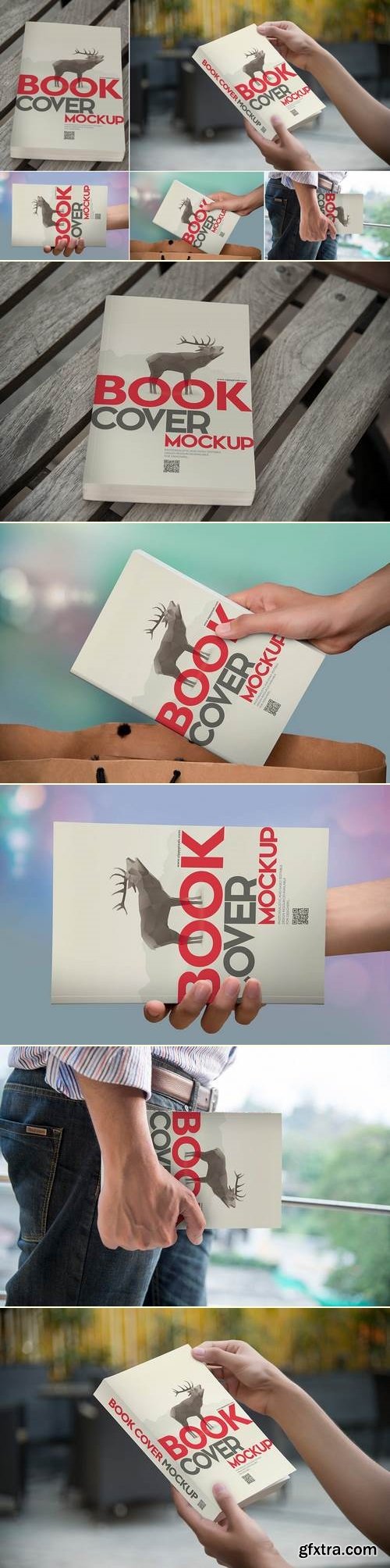 Beautiful Book Cover Mockups