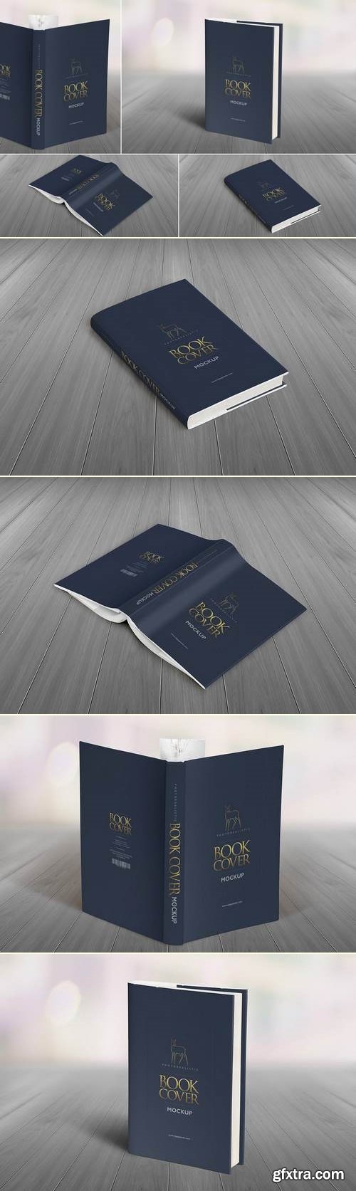 Hardcover Mockups Set