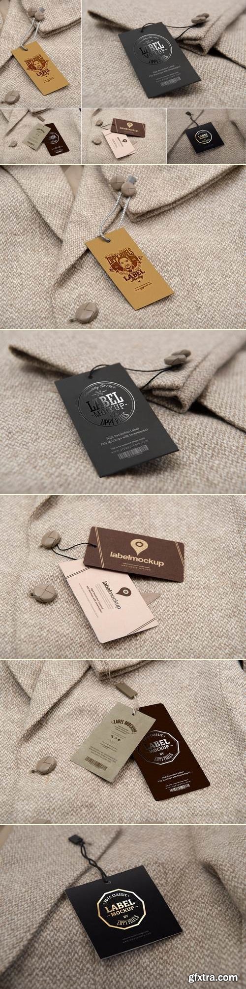 Clothing Label Mockups