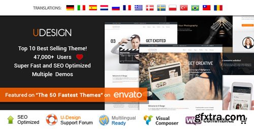 ThemeForest - uDesign v2.13.17 - Responsive WordPress Theme - 253220