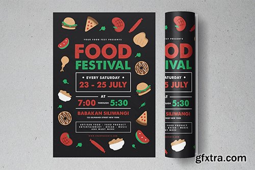 Food Festival Flyer