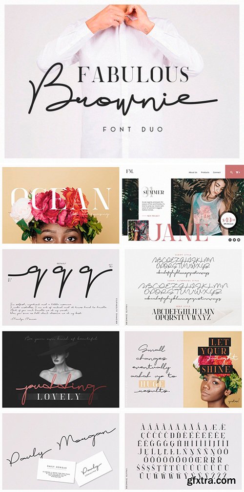 CM - Brownie Font Duo 2618478