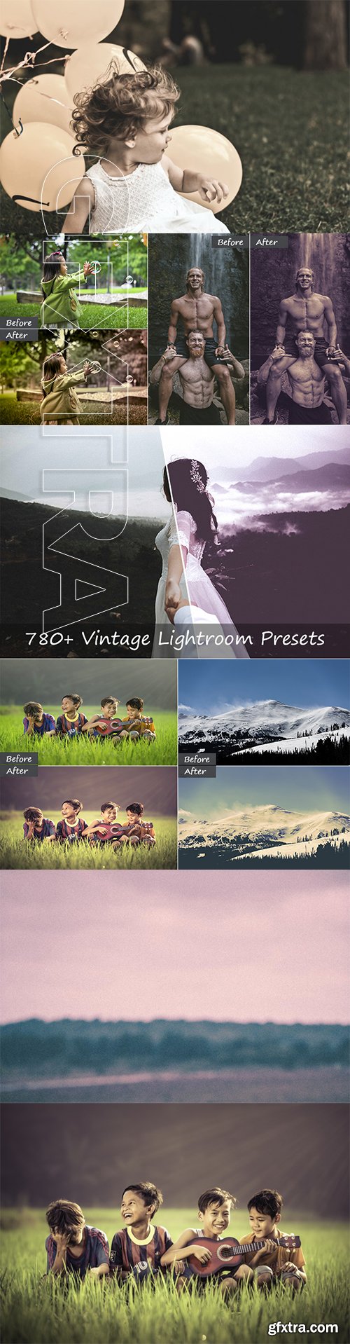 750+ Vintage Lightroom Presets