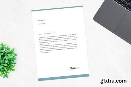 Corporative Letterhead Mock Up Vol 03