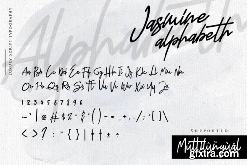 Jasmine Font Family - 2 Fonts