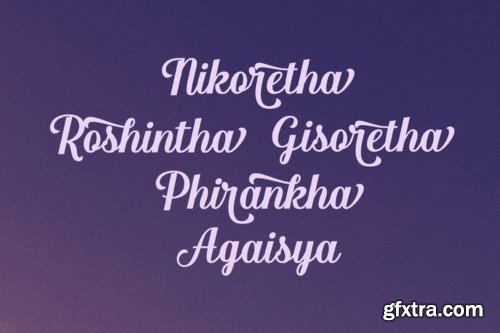 Khusyida Script Font