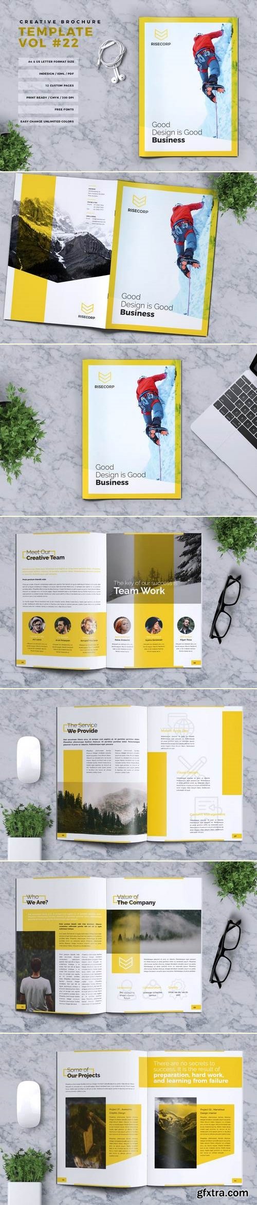 Creative Brochure Template Vol. 22