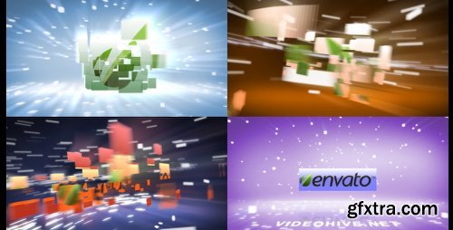 Videohive Flying Blocks 164314