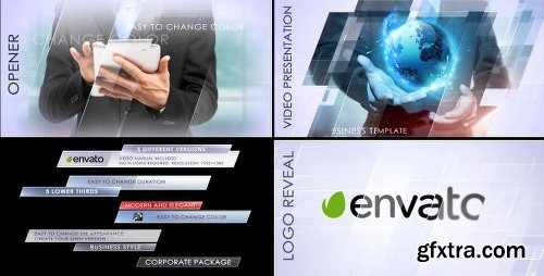 Videohive Clean Corporate Package 10922241