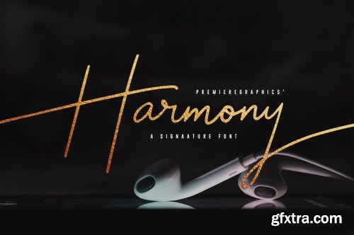 CreativeMarket Harmony Script Font Family - 2 Fonts