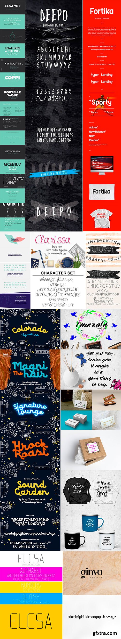 Mix Fonts Bundle 5