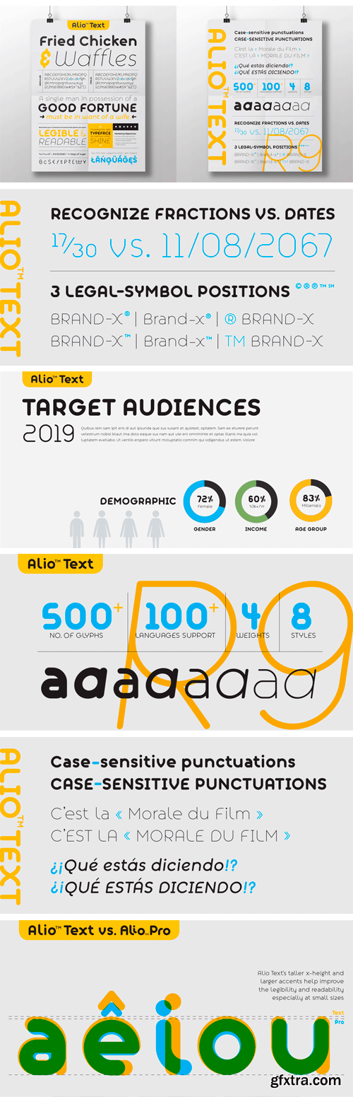 Alio Text Font Family