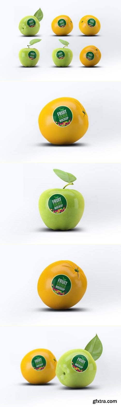 Fruit Sticker Mock-Up