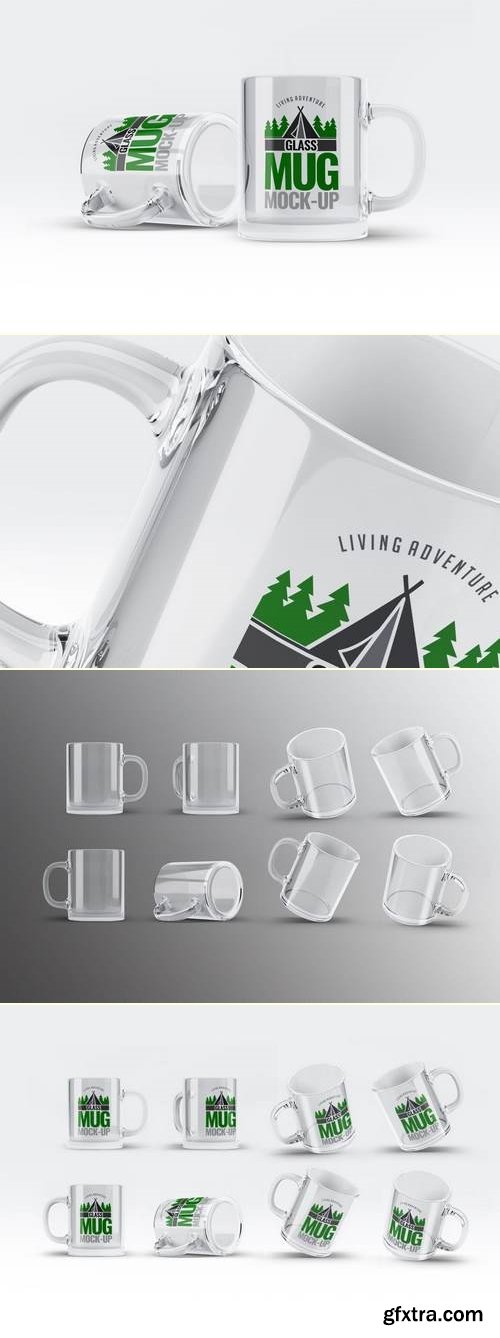 Glass Mug Mock-Up