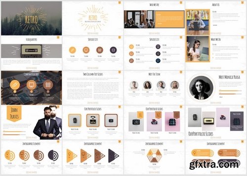 Retro - Powerpoint Template