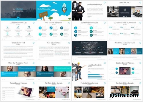 i-Store - Powerpoint Template