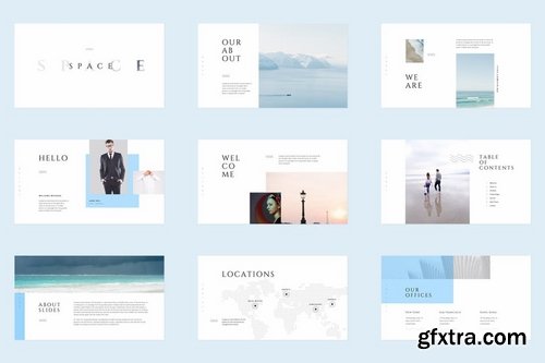 SPACE Powerpoint Template