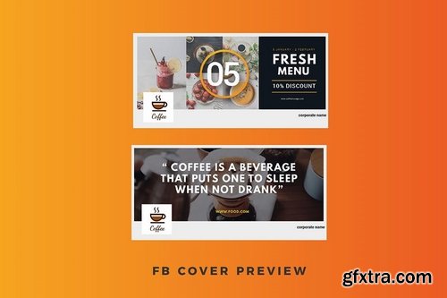 Food & Coffee Facebook Cover