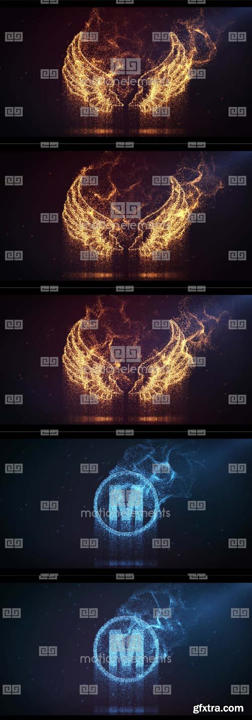 MotionElements - Cinematic Particle Logo - 11129914