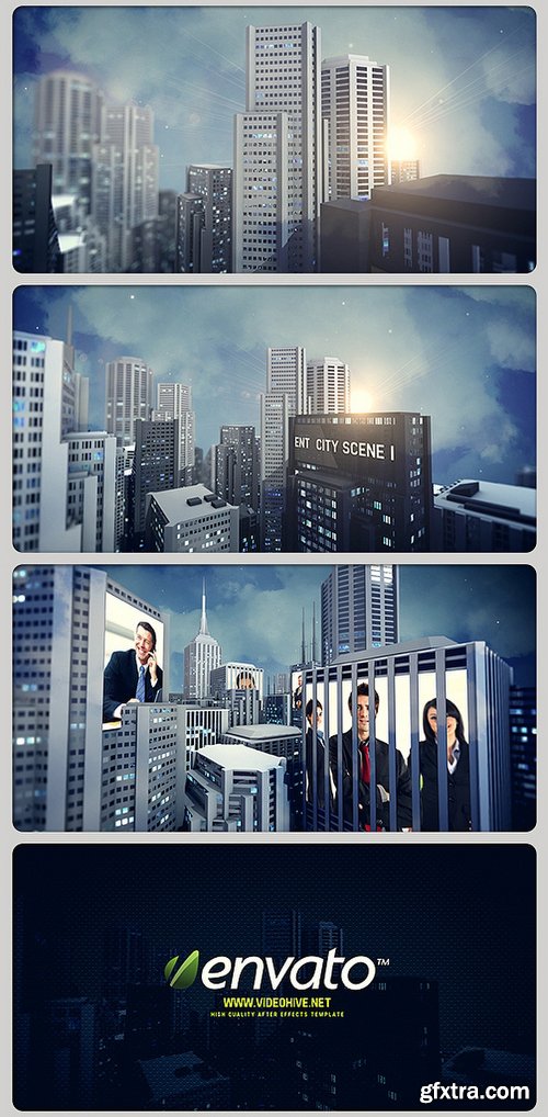 Videohive City Scene Ident 3982313