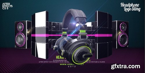 Videohive Headphone Logo Sting 2508675