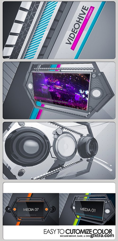 Videohive Party Teaser Dub Space 3620366