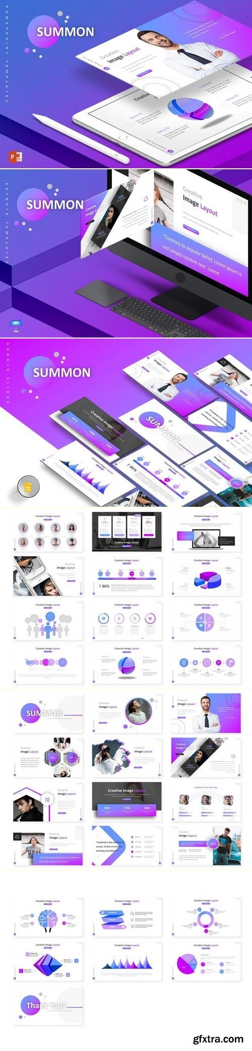 Summon - Powerpoint & Keynote & Google Slide Template