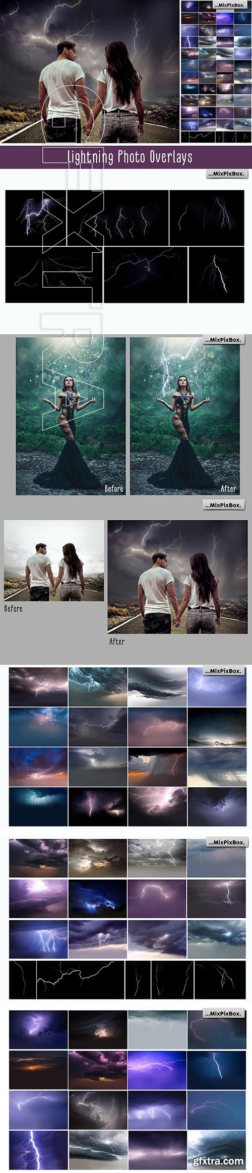 Lightning Photo Overlays