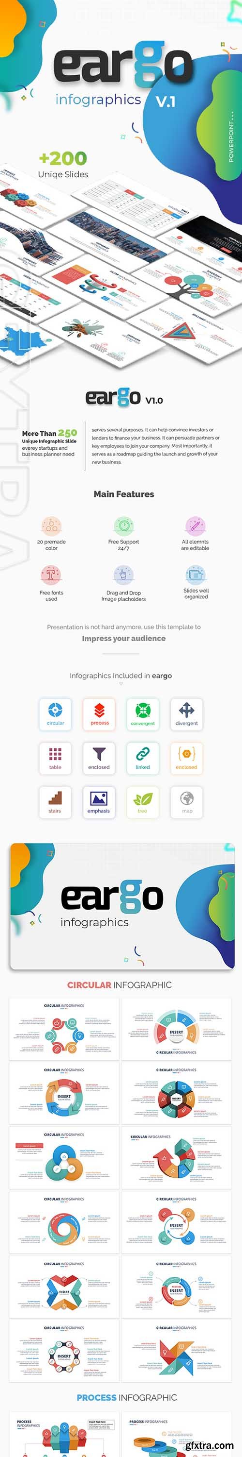 GraphicRiver - Eargo - Infographics PowerPoint Template 22323761