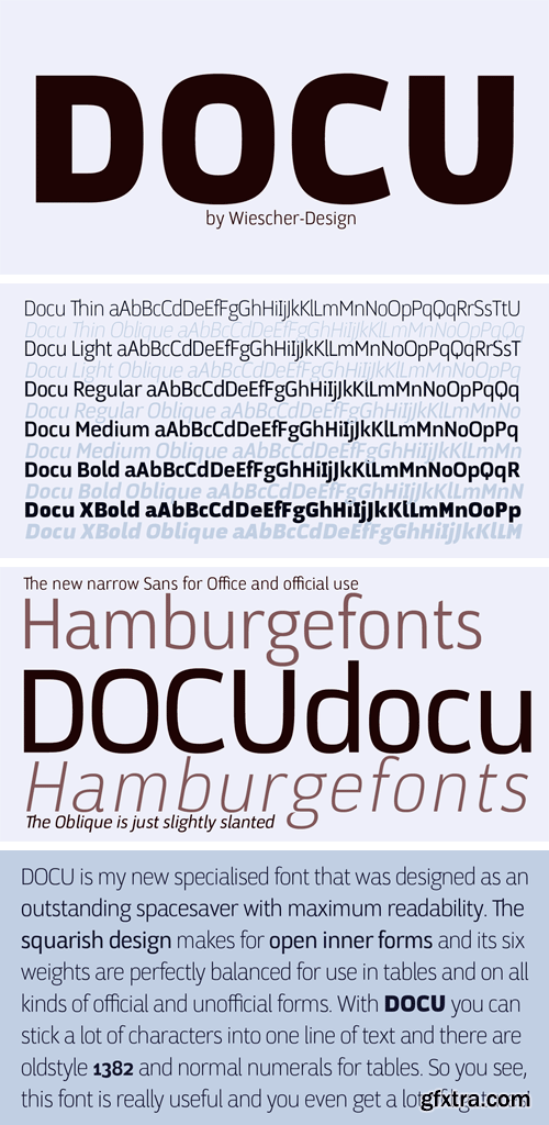 Docu Font Family