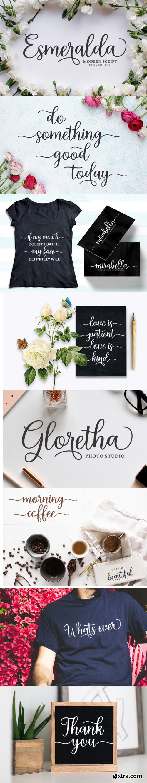 Esmeralda Script Font