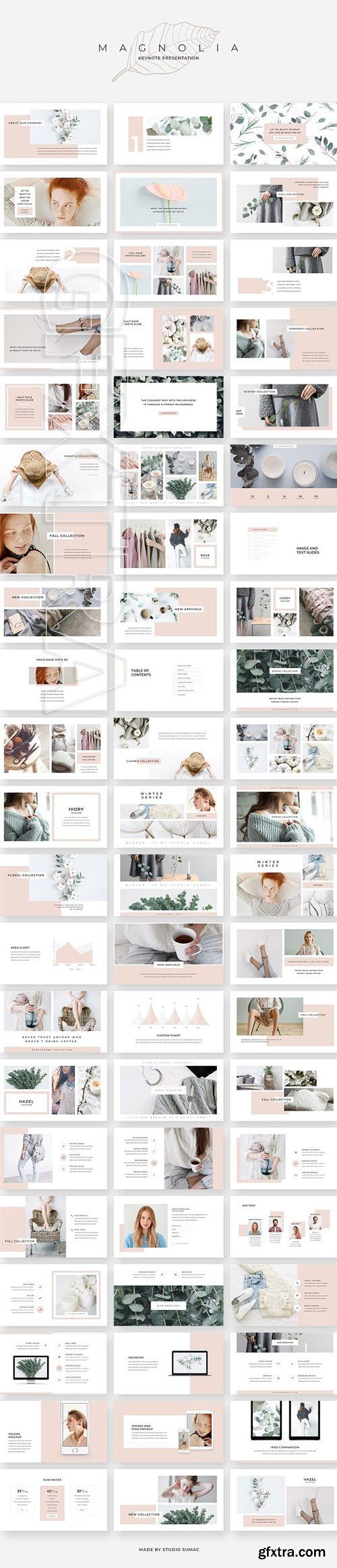 CreativeMarket - Magnolia Keynote Presentation 2795074