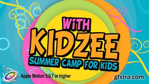 Videohive Kidzee - Summer Camp for Kids - Apple Motion 7442043