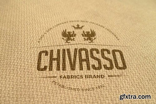 Impressive Fabric Logo Mockups