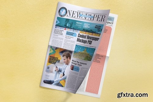 Newspaper Advert Mockups