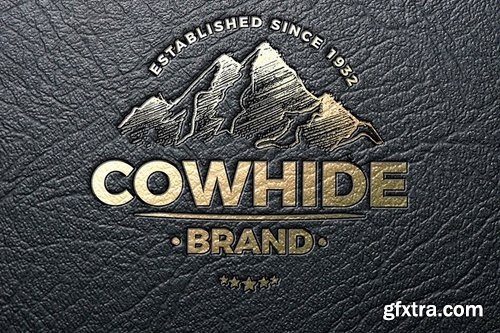 Leather Logo Mockups