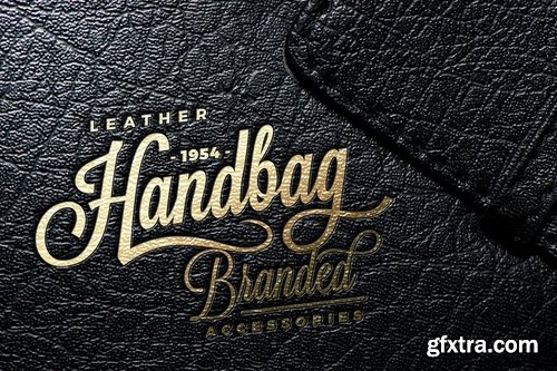 Leather Logo Mockups