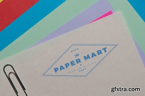 Creative Paper Logo Mockups