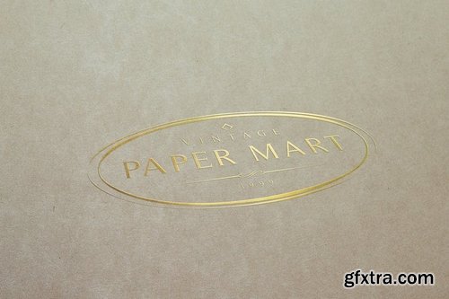 Creative Paper Logo Mockups